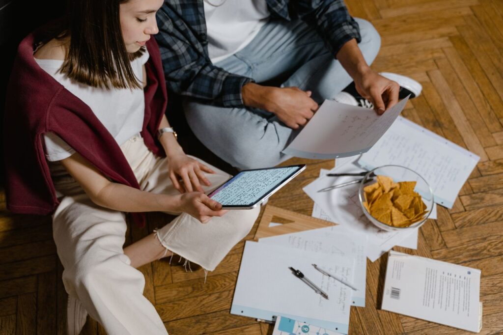 illustrating whether students can use ChatGPT for homework
